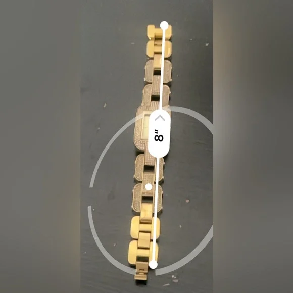 Michael KorsChampagne colored/Gold toned steel Ø24 mm